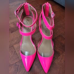 Hot pink Barbie heels, size 7.5